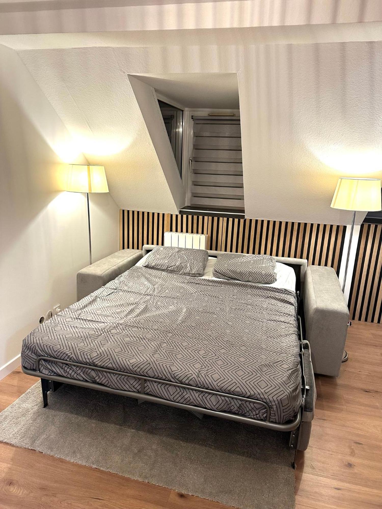 Moderne T2 Centre Sauna Wifi Home Office Netflix Strasburgo Esterno foto
