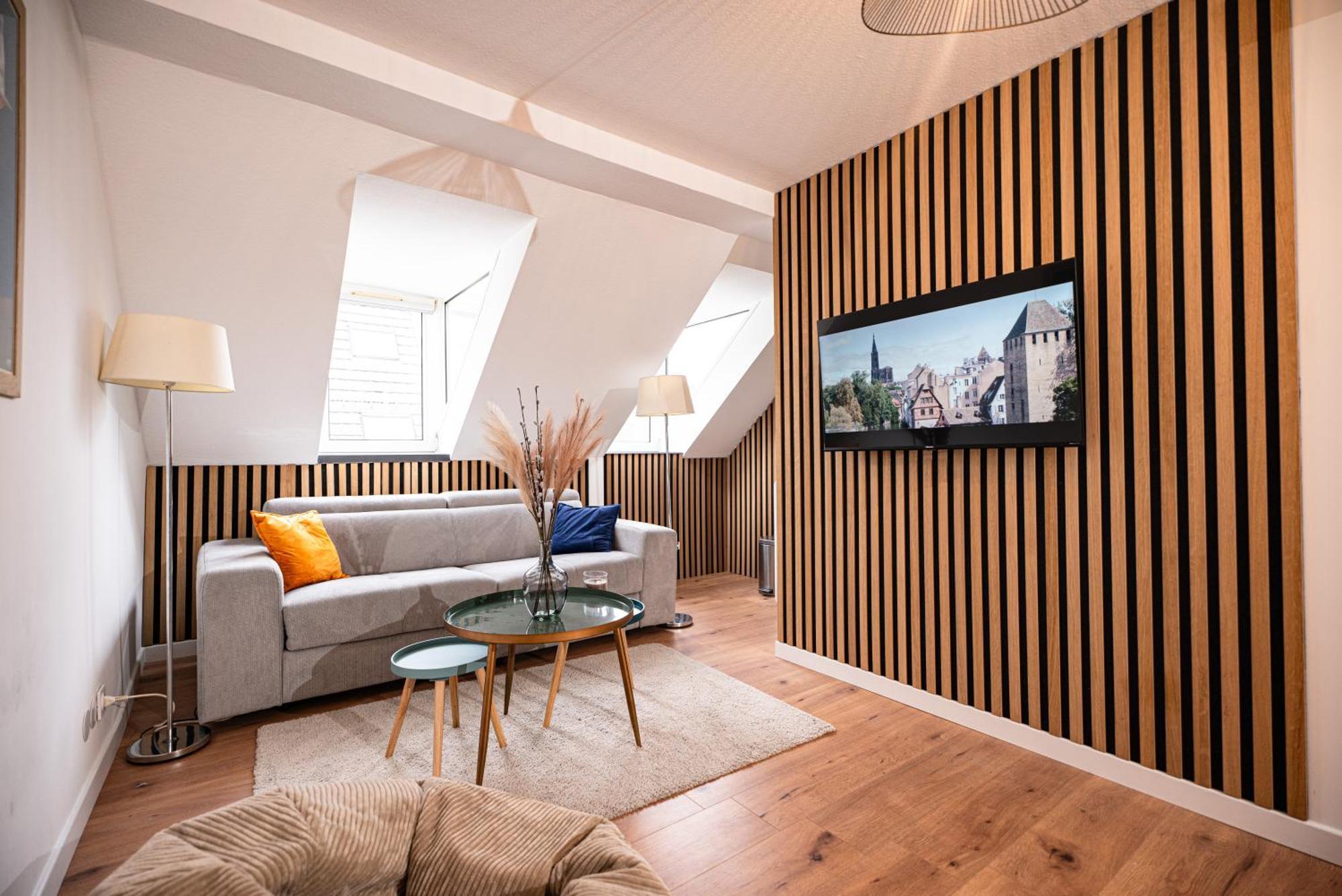 Moderne T2 Centre Sauna Wifi Home Office Netflix Strasburgo Esterno foto