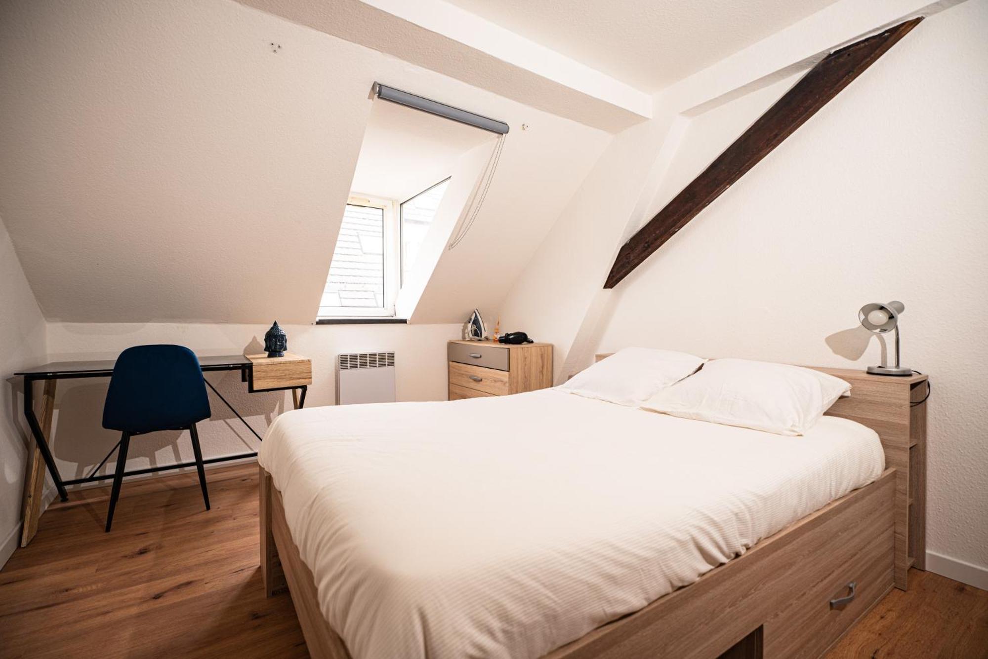 Moderne T2 Centre Sauna Wifi Home Office Netflix Strasburgo Esterno foto